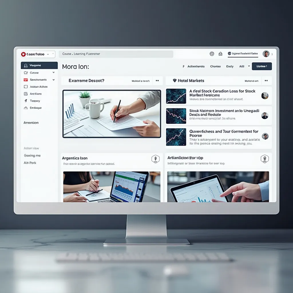 Plataforma de cursos online de inversión